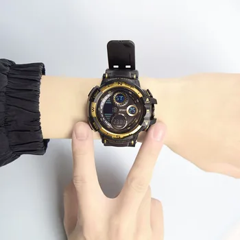 часы мужские наручные Electronic Digital Watch Multifunctional Fashion Watch Casual Wrist Watch for Men умные часы relógio