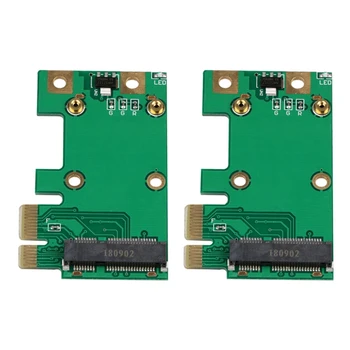 2X Карта адаптера PCIE-Mini PCIE, эффективная, легкая и портативная карта адаптера Mini PCIE-USB3.0